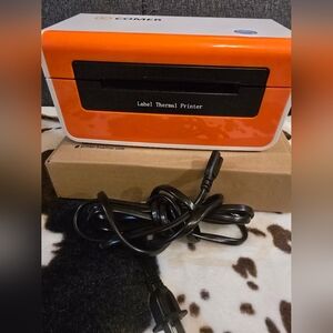 Orange Label Thermal Printer